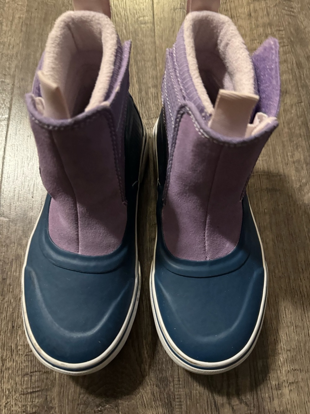 Vans MTE Girl’s Waterproof Ankle Boots Blue Purple White US 2.5